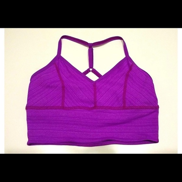 Beyond Yoga Other - Beyond Yoga T Back Bra Pink/Purple​​​​​​​​​